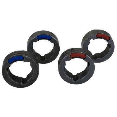 4 Drive Rolls Set For Three Phase Machines 0.030-0.040 Inch Or 0.8-1.0 mm V Groove ( Hard Wire)