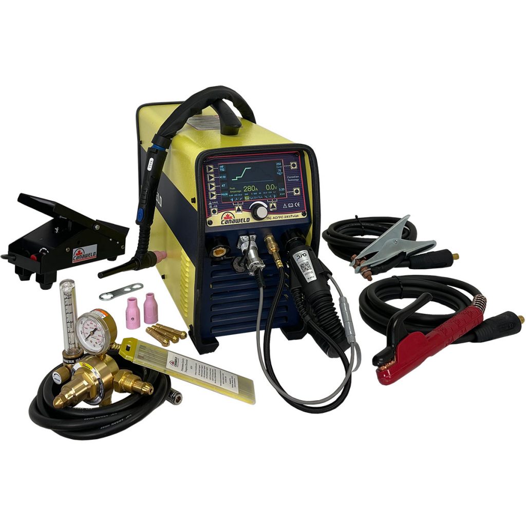 TIG AC/DC 281 PULSE For Air-Cooled Torches